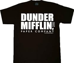 The Office Dunder Mifflin INC Paper Company Logo T-shirt Tee