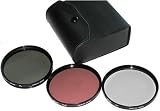 Crystal Optics 86mm Hi Resolution Multi Coated Filter set CPL, UV, FL