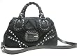 Guess Heartbreaker Large Satchel in Coal (BLACK) (GUESS HANDBAGS, PURSES, BAGS)