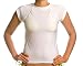 Women's UV Rash Guard Shirt - Cap Sleeved White