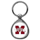 Mississippi State Bulldogs NCAA High-Polish Key Tag w/ Photo Dome