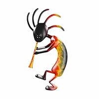 Kokopelli with Flute - 12'H x 12'W - Peel and Stick Wall Decal by Wallmonkeys