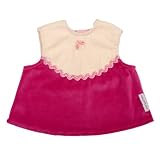 Baby Chaleco Frock Vanilla/Hot Pink - Infant