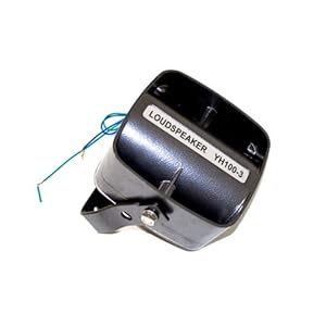 100 Watt Slim Speaker Police Siren Outdoor Speaker Vehicle Equipment