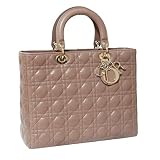 Christian Dior クリスチャンディオール LADY DIOR ハンドバッグ ピンクベージュ CAL44561[並行輸入品] Christian Dior ハンドバッグ