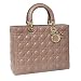 Christian Dior クリスチャンディオール LADY DIOR ハンドバッグ ピンクベージュ CAL44561[並行輸入品]