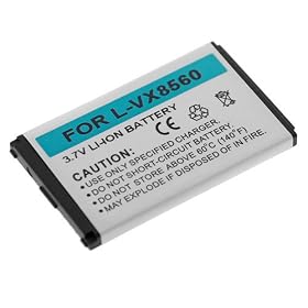 Standard Lithium-Ion Replacement Battery for LG Chocolate 3 VX-8560 Cell Phone by Bargaincell