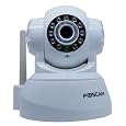 Genuine FOSCAM wireless white IP camera Pan 270° Tilt 120° MJPEG Night Vision 2 way audio