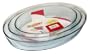 Marinex Value-Pack 3-Piece Oval Bake Dish Set