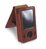 ezGear ZN353WA ezView Leather Case for 30 GB Zune (Walnut)