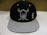 NFL LA Raiders Black Gray 2 Tone Retro Snapback Cap NFL Oakland