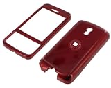 HTC Touch Pro CDMA (Sprint) Solid Red Snap-On Case Cover with Removable Swivel Belt Clip (Cell Phone NOT Included)