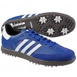 adidas Mens Samba Golf Shoes Satellite/White 11 1/2
