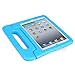 iPad Mini Case, TabPow [Kids Case] - [Shockproof][Drop Protection][Heavy Duty] Kids Children EVA Case Cover with Carrying Handle Stand For Apple iPad Mini 1/2/3 (Retina Display) (Blue)