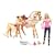 Mattel - N1692 - Barbie- Accessoires Poup�e - Cheval Trotteur Et Poulain