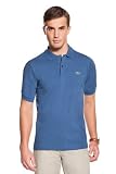 Lacoste Short Sleeve Classic Chine Pique Polo (XXL / EUR 8, Croisiere Blue)