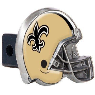 NFL New Orleans Saints Metal Helmet Trailer Hitch Cover