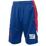 Boys New York Giants Kick Off Mesh Shorts (4-7) Kids 7 Large