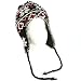 Winter Pom pom Ski Toddler Kids 1-3 years Knit Trapper Beanie Lined Hat Black
