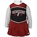 adidas Cincinnati Bearcats Toddler Girls Red-Black 2-Piece Turtleneck Cheer Dress (4T)