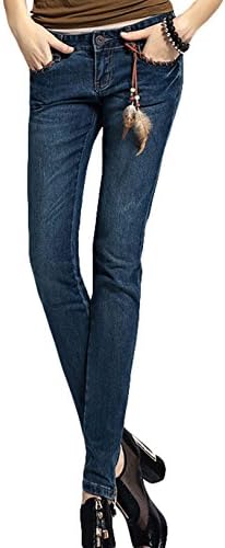 D-CSN Women's Vintage Tapered Stretch Pencil Skinny Jeans Jegging 26