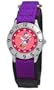 Disney Kids' D037S504 Daisy Duck Time Teacher Purple Velcro Watch