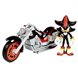 - 	 Sonic Sega AllStars Racing Vehicle with 3.5 Inch Figure Shadow with Dark Rider