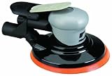 Dynabrade 69029 Dynorbital Silver Supreme Central Vacuum Random Orbital Sander, 6-Inch