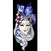 Art Deco Lady Butterfly Venetian Mask Wall Decor