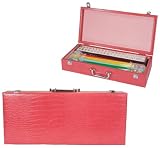 Pink Salmon Alligator-Mah Jong Set