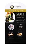 Click-It Pins Football Design for Medical Boots