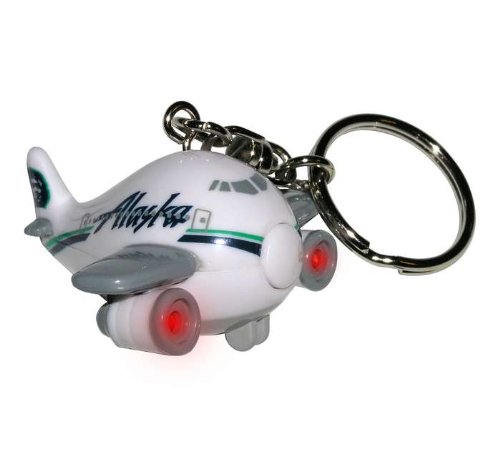 Alaska Airline Keychain W/LIGHT & Sound