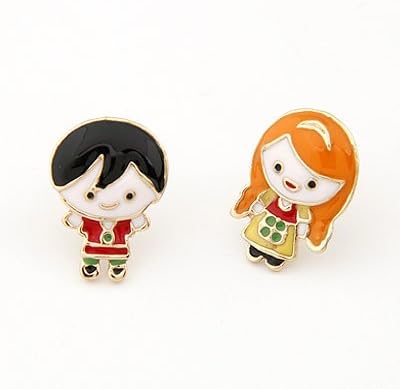 Hansel and Gretel Post Earrings