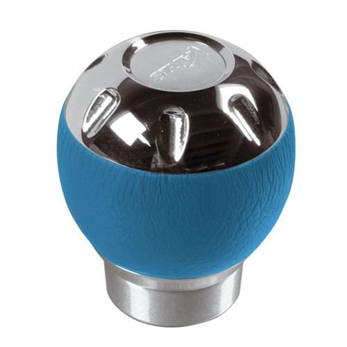 Lampa 00077 Schaltknauf Nippon blaues Leder und verchromtes Aluminium Preisvergleich