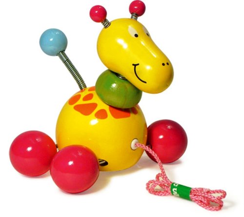 Childrens Toyshop  Toys : Baby Paf Pull Along Giraffe