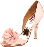 IMAGE OF Badgley Mischka Women's Randall Peep-Toe Pump,Pink,7.5 M US
