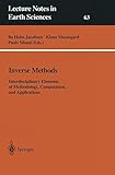 Inverse methods : interdisciplinary elements of methodology, computation, and applications