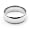 18K White Gold Men's & Women's Wedding Bands 6mm comfort-fit light, 4