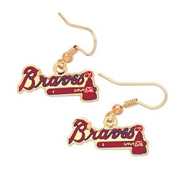 Atlanta Braves Dangle Earrings