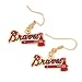 Atlanta Braves Dangle Earrings