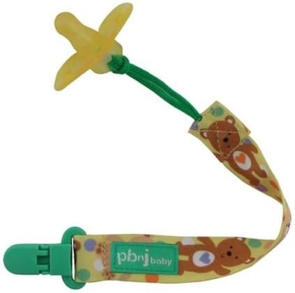PBnJ Baby Universal Pacifier Soothie Paci Clip Holder Tether