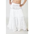 Sequined-Waist Skirt