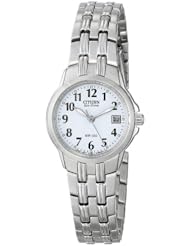 Citizen Womens EW1540-54A Eco-Drive Silhouette Sport Stainless Steel Watch