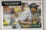 2007 Bowman Heritage Miguel Tejada Game Used Jersey Baseball Card