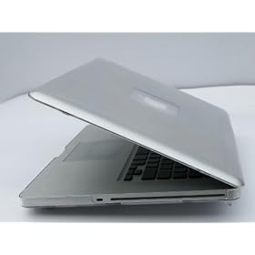 mCover� CLEAR Hard Shell Case for Aluminum Unibody MacBook Pro (Black keys) 15-inch