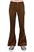 Run & Fly Men's 70's Retro Vintage Bellbottom Corduroy Super Flares