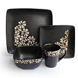 Jasmine 16 Piece Dinnerware Set in White