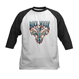 Artsmith, Inc. Kids Baseball Jersey Motorcycle Bike Week Skulls And Cross