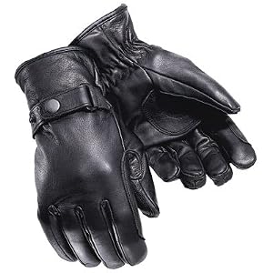 Tour Master Custom Midweight Motorcycle Gloves XX-Large Black