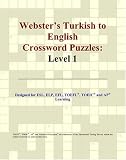 Webster's Turkish to English Crossword Puzzles: Level 1